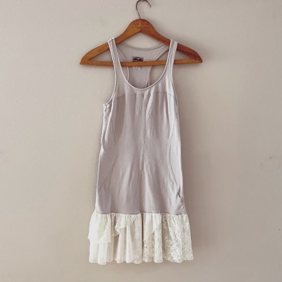 Free People Other - Free People Lace Trim Racerback Slip, XS